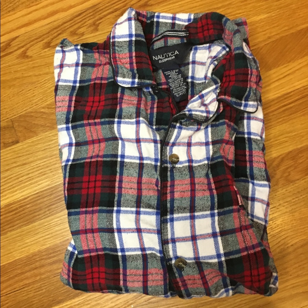 Plaid flannel Pajamas Nautica